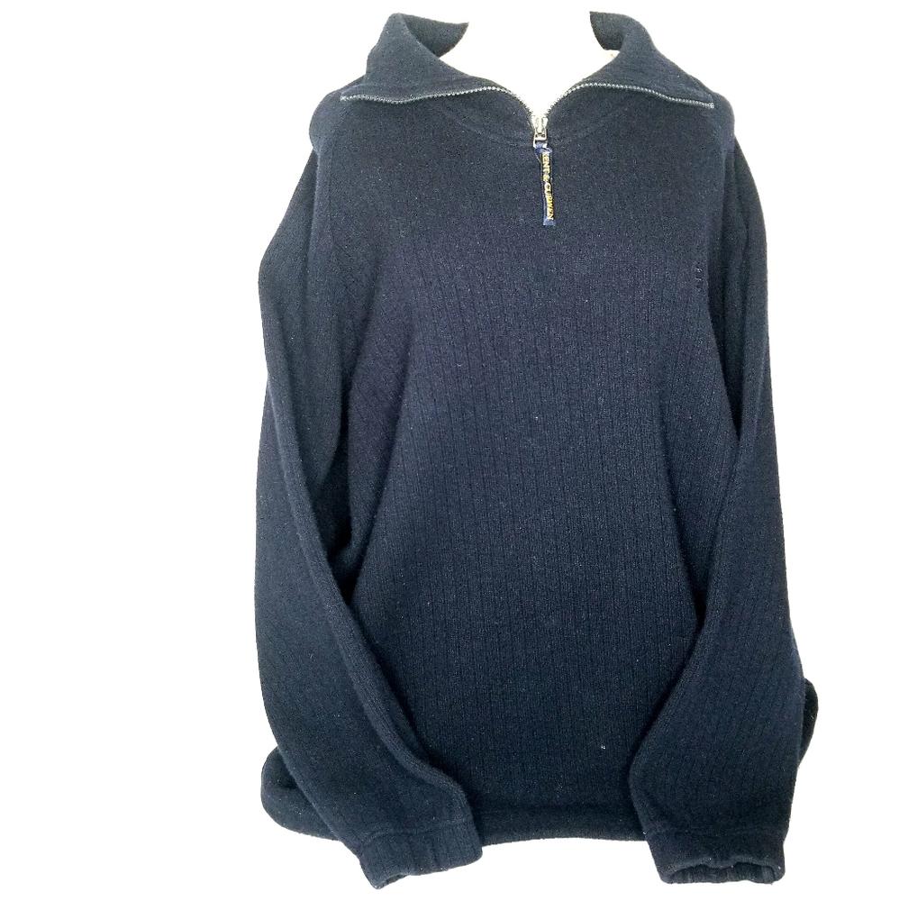 Kent & Curwen Pullover 1/4 Zip Large